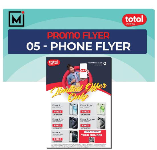 Picture of Total Wireless Promotional Flyer Design 17 - Plan